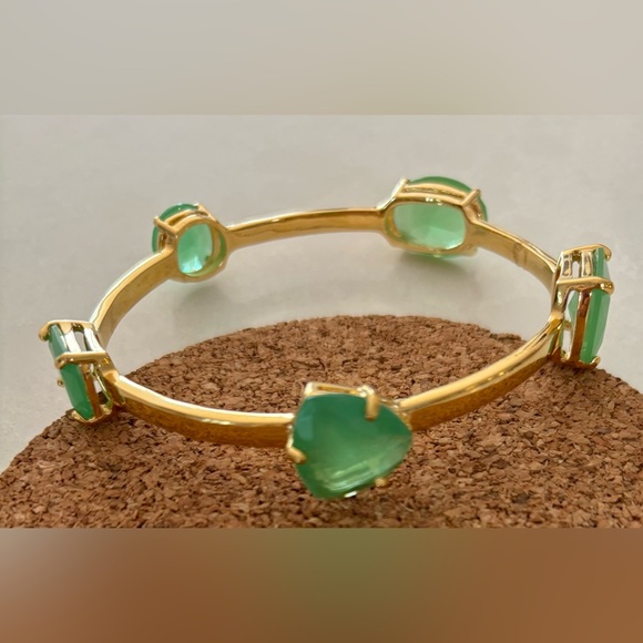 KATE SPADE Green Stone Bracelet Bangle - Picture 5 of 8